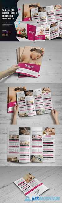 Spa Salon Bifold-Trifold Brochure 2034216