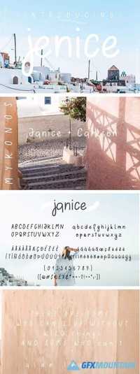 Jenice handwritten sans serif 2051439