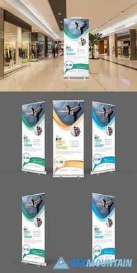 Fitness Roll Up Banner 2035148