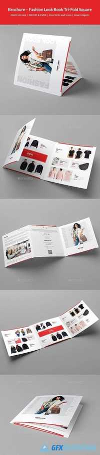 Brochure – Fashion Look Book Tri-Fold Square 20916941