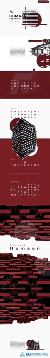 Humaan Typeface 2