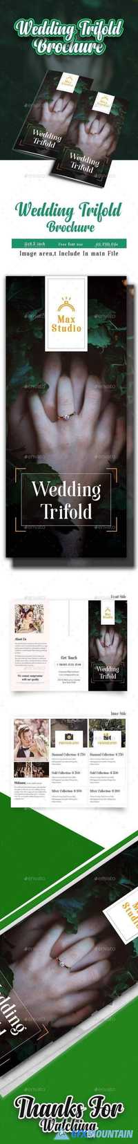 Wedding Trifold Brochure 20932255
