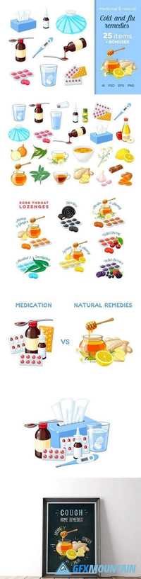 Medicinal and natural flu remedies 1999816
