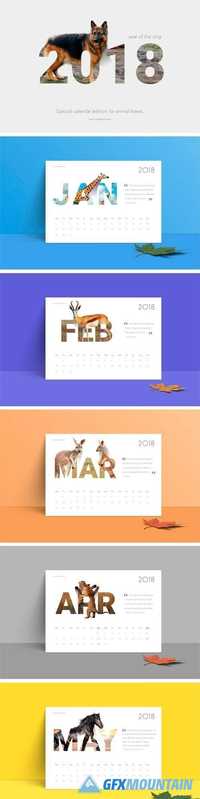 2018 Calendar | Animals 2009222