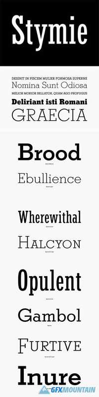 Stymie Font Family