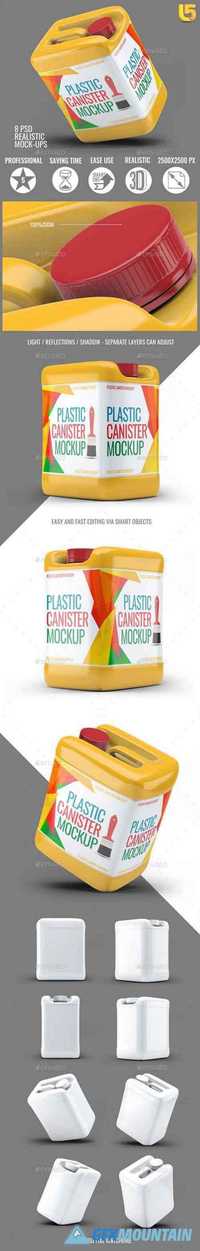 Plastic Canister Mock-Up 21074422