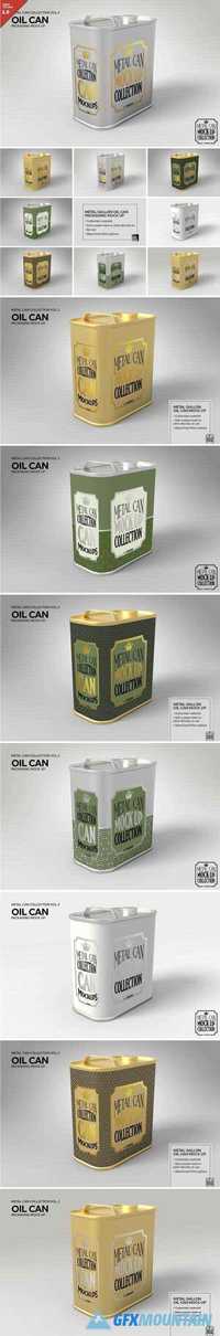 METAL OIL GALLON CAN MOCK UP - 1930744