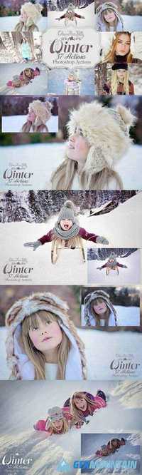 Winter Actions for Photoshop 1844886