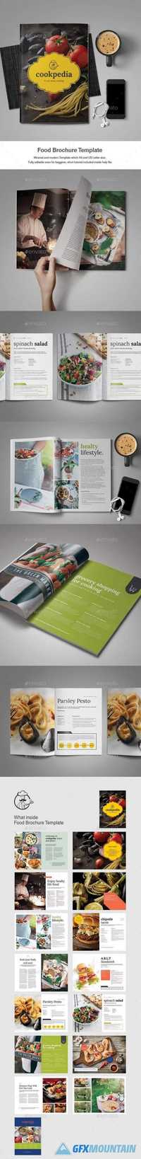 Food Brochure Template 18997542