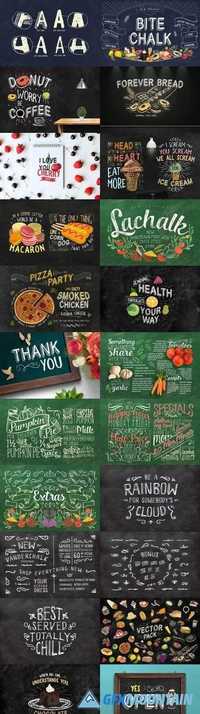 3 IN 1 Chalk Fonts Bundle + Extras 1797560