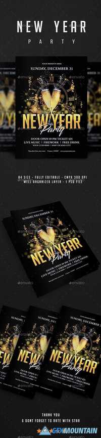New Year Flyer Vol.6 21069726