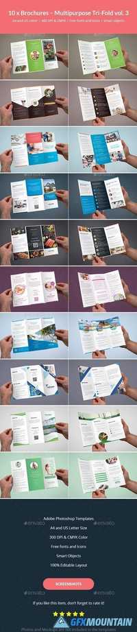 Brochures – Multipurpose Tri-Fold Bundle vol. 3 20214867