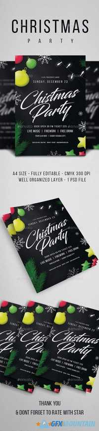 Christmas Party Flyer Vol.4 21072603