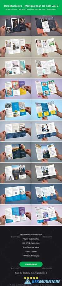 Brochures – Multipurpose Tri-Fold Bundle vol. 2 20208625