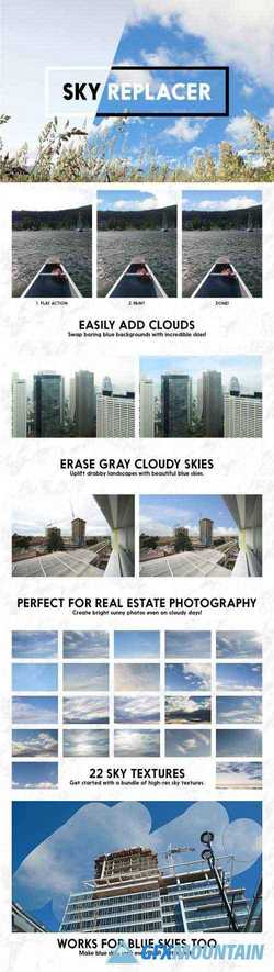 SKY REPLACER PHOTOSHOP ACTIONS - 1961122