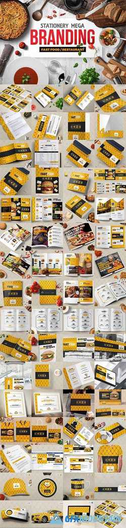 BRANDING IDENTITY FOR FAST FOOD - 2123409
