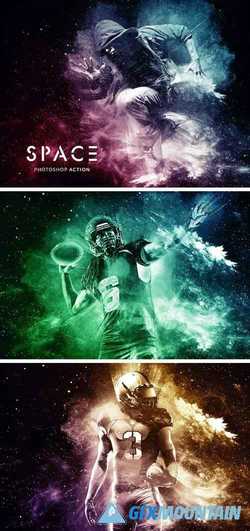 Space Action for Photoshop