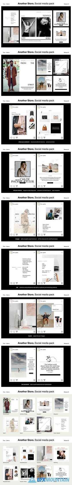 Another Store. Social media pack   1863041