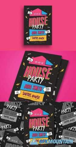 House Party Flyer 2111480