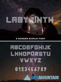 LABYRINTH FONT 2103687