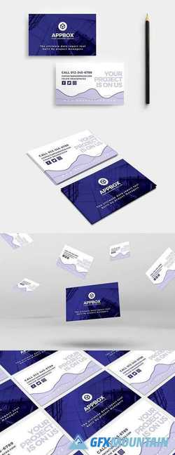 Mobile App Business Card Template 1902823