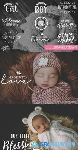 Newborn Photography Overlays 2162731