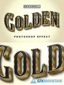 Golden Photoshop Effect 2180672