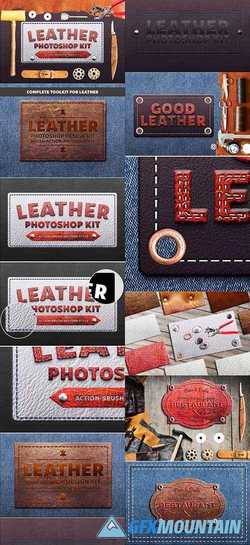 Photoshop Leather Kit 21241350