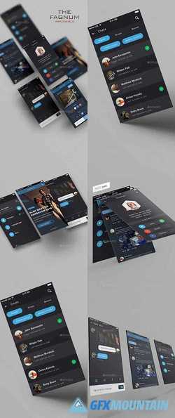 Impossible - Phone UI/UX Template - 11785554