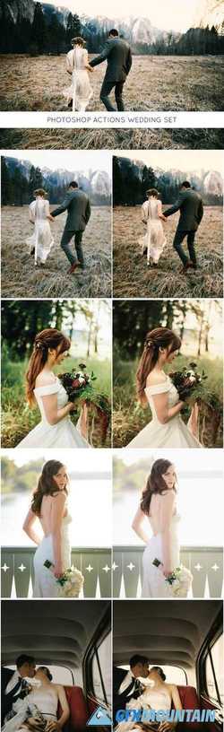 Photoshop actions wedding set 2218768