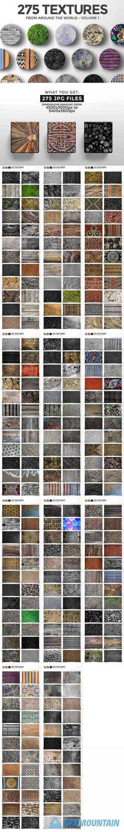 275 TEXTURES FROM AROUND THE WORLD - 1788384