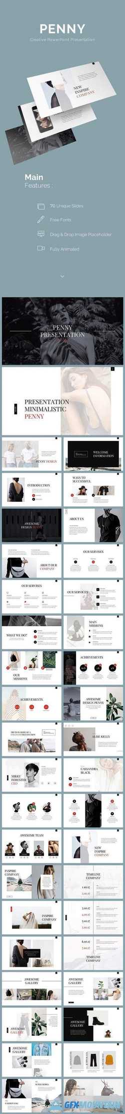 Penny PowerPoint Template 21288161