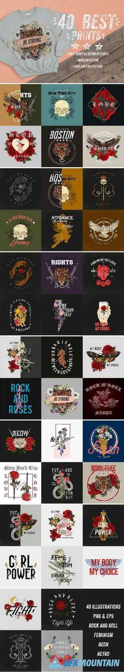 40 BEST PRINTS FOR T-SHIRTS 2152931
