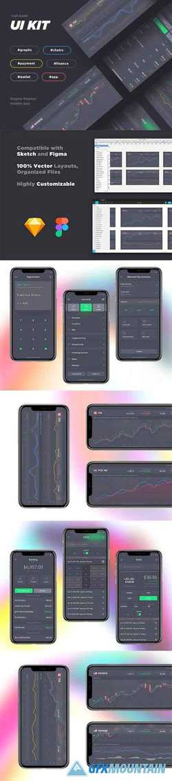 Crypto Bank iOS UI Kit   2222854