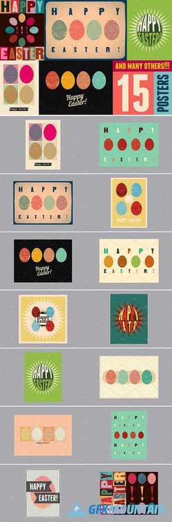 TYPOGRAPHIC EASTER GREETING CARD 2224242