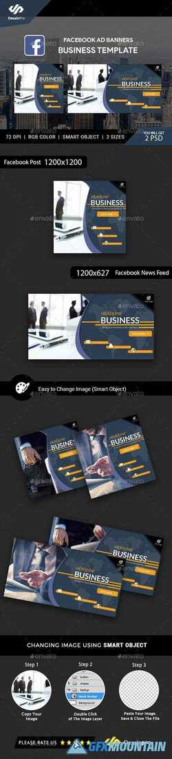 Business Service Facebook Ad Banners - AR 21402857
