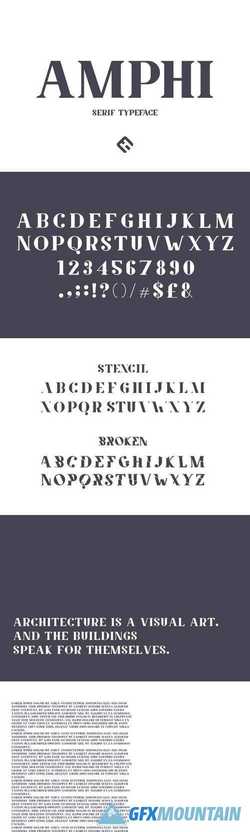 Amphi Typeface 1980913