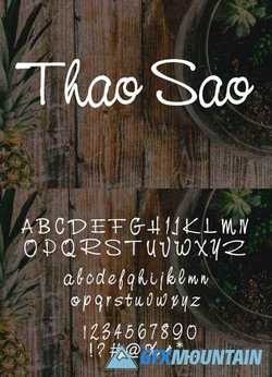 Thao Sao Font