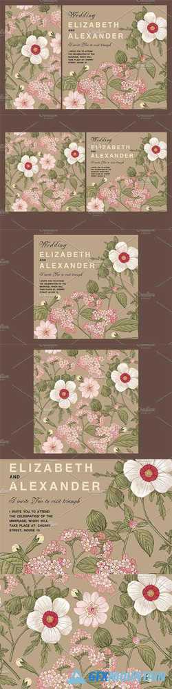 Wedding Flowers Hibiscus Card Frame 2256538