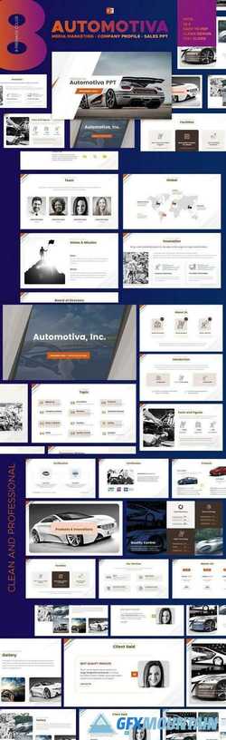Automotive Presentation Template 2314933