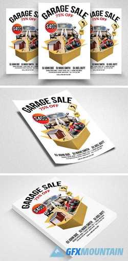 YARD FOR SALE PRINT TEMPLATE FLYER 2300240