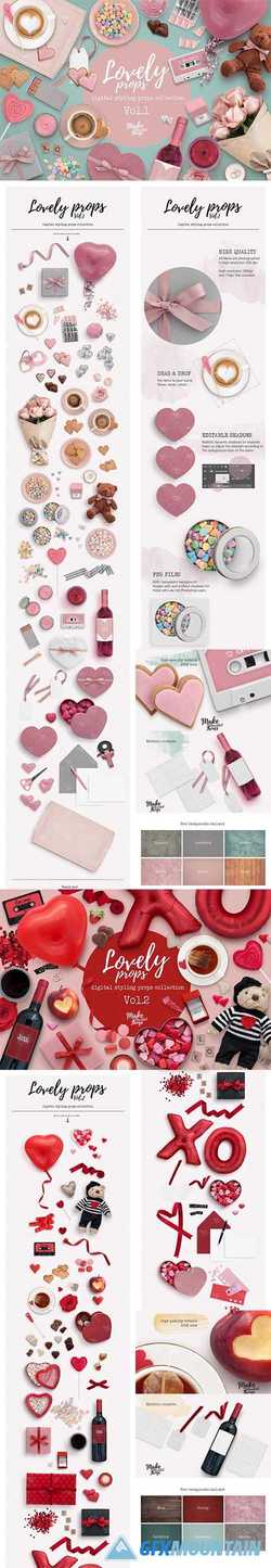 LOVELY STYLING PROPS COLLECTION / Lovely Props Vol.1, 2  2265692 - 2265699