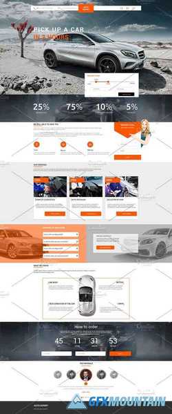 Landing Page for selection of cars 2225759