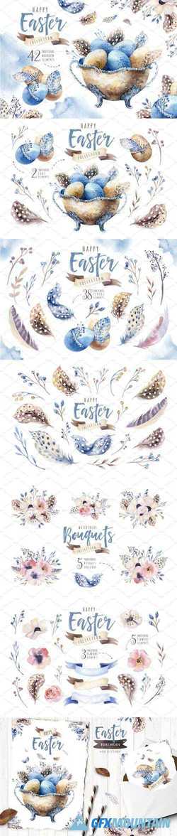 WATERCOLOR EASTER COLLECTION - 2269008