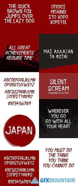 Silent Scream Font