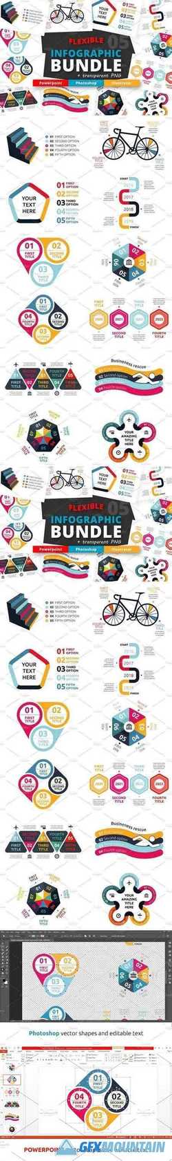 Flexible Infographic Bundle (vol.5) 1533461