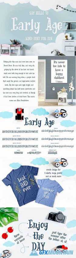Early Age-Kind Font 2315993