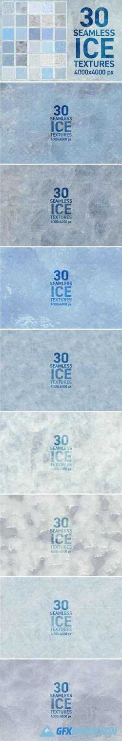 30 SEAMLESS ICE TEXTURES - 1581147
