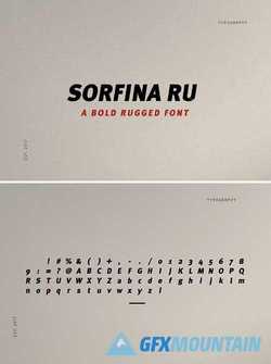 SORFINA - BOLD RUGGED FONT 1609188