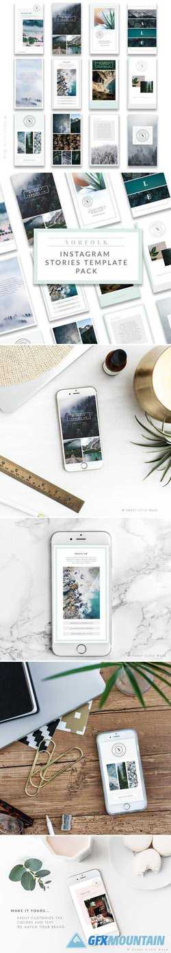 INSTAGRAM STORIES TEMPLATES FOR PS 2431174